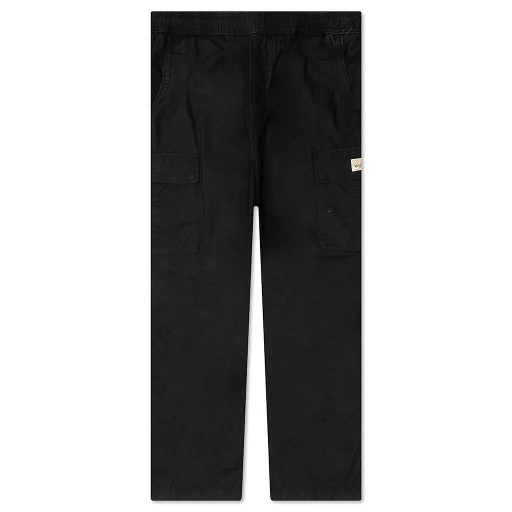 Ripstop Cargo Beach Pant - Black