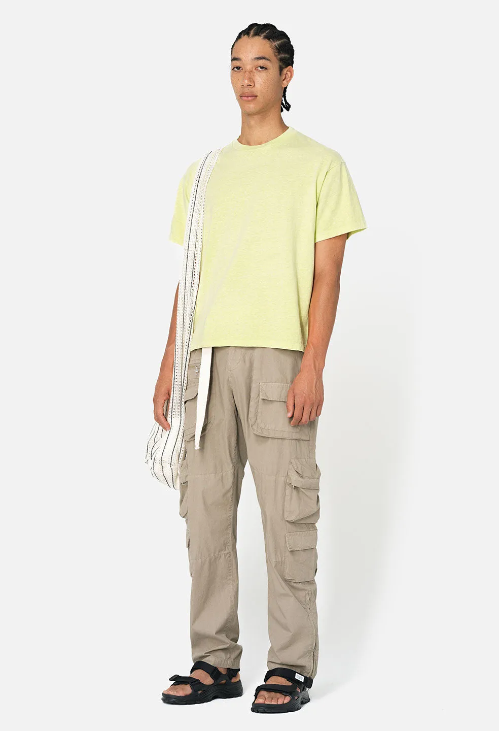 Riviera Cropped Tee / Citrus