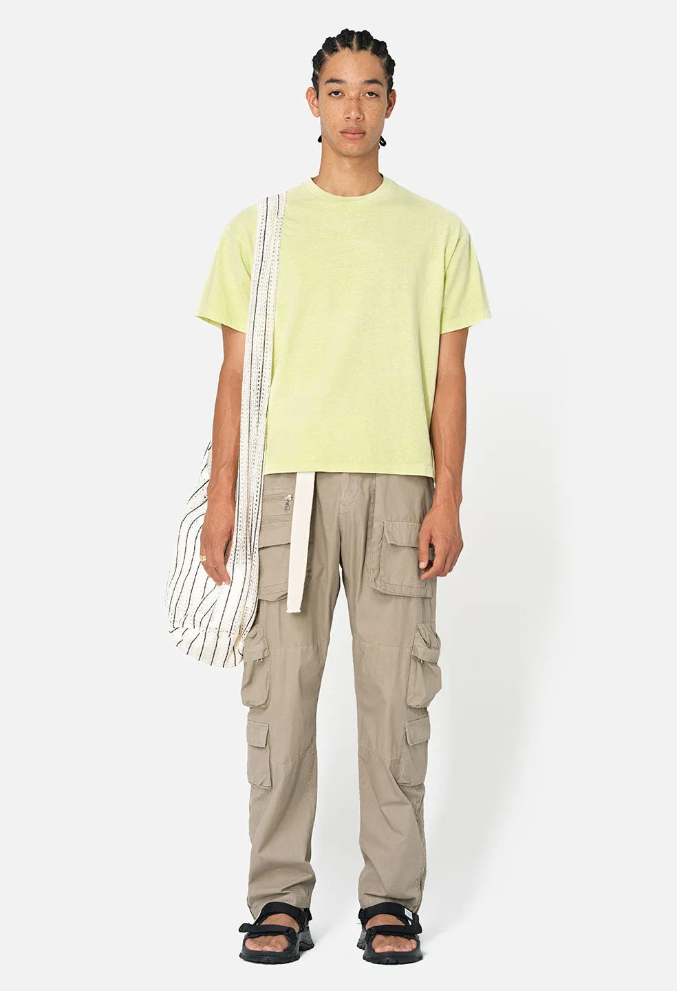 Riviera Cropped Tee / Citrus