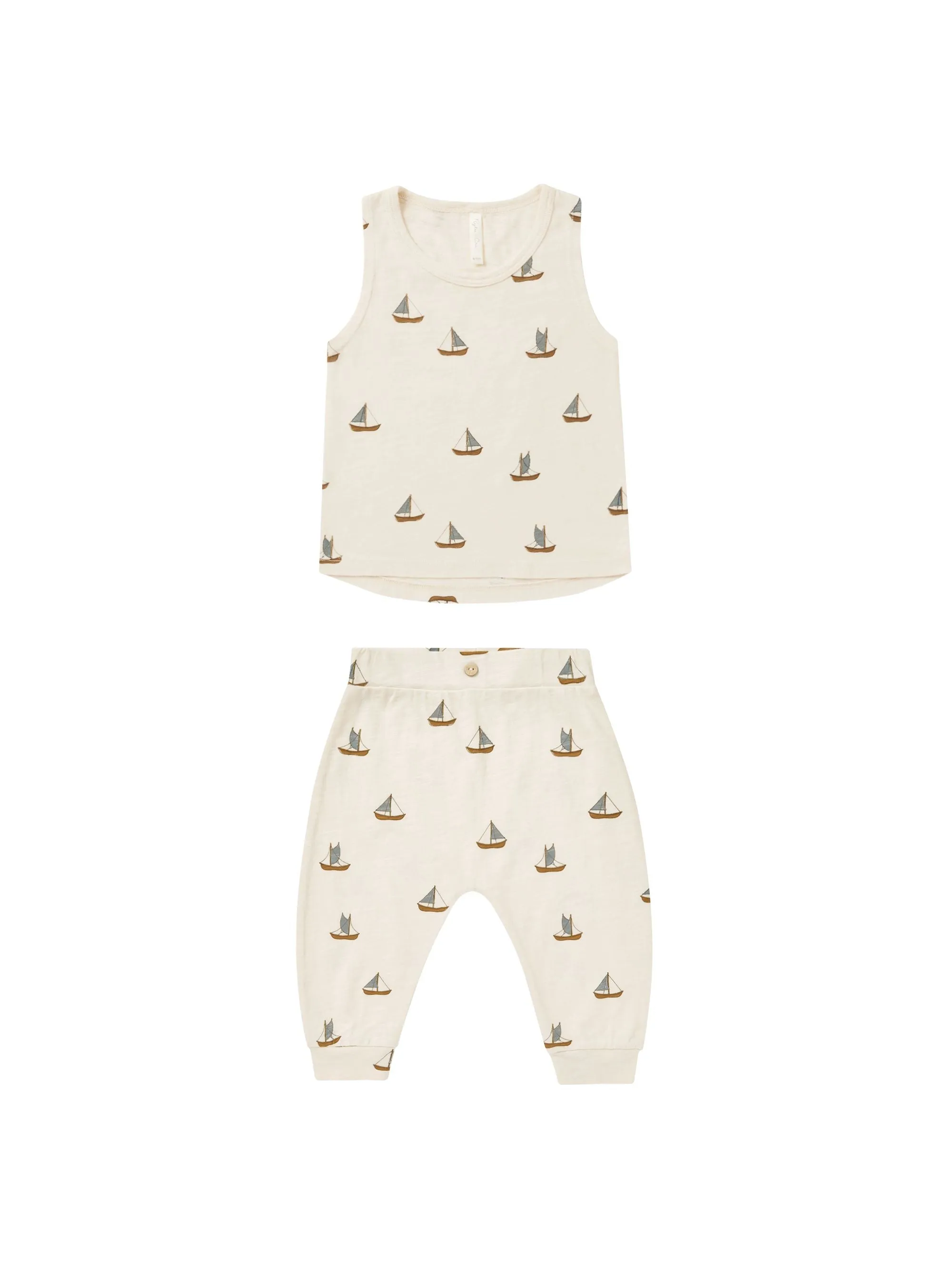 Rylee & Cru - Sailboats Tank   Slouch Pant Set