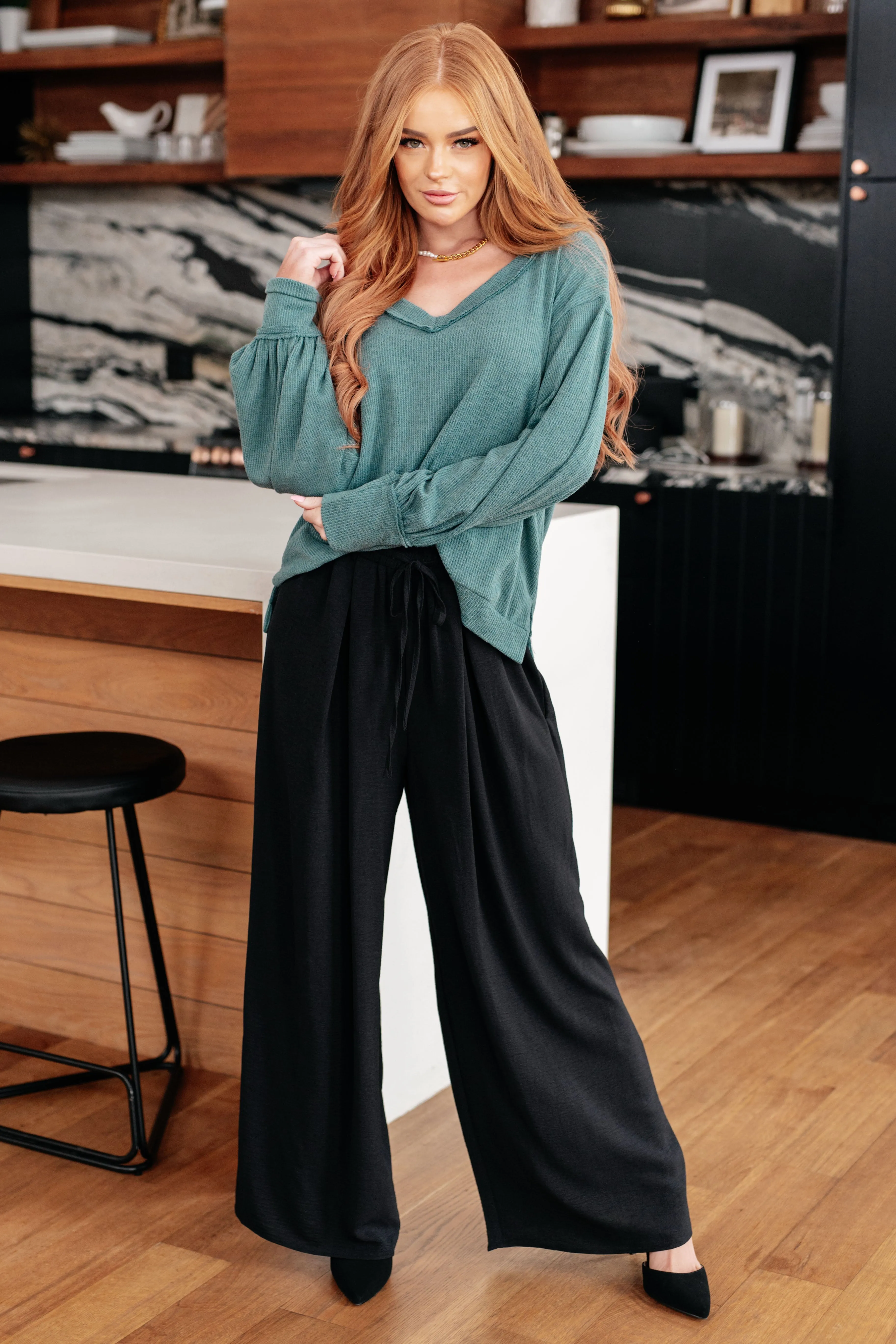 Send it On Wide Leg Pants - 1/26