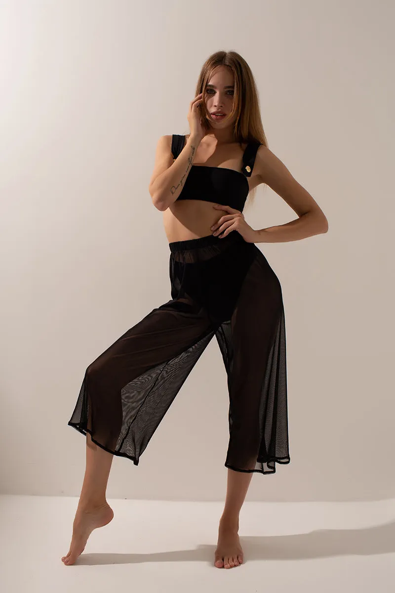 Shark Polewear Setka Mesh Flow Pants - Black Mesh