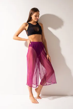 Shark Polewear Setka Mesh Flow Pants - Plum