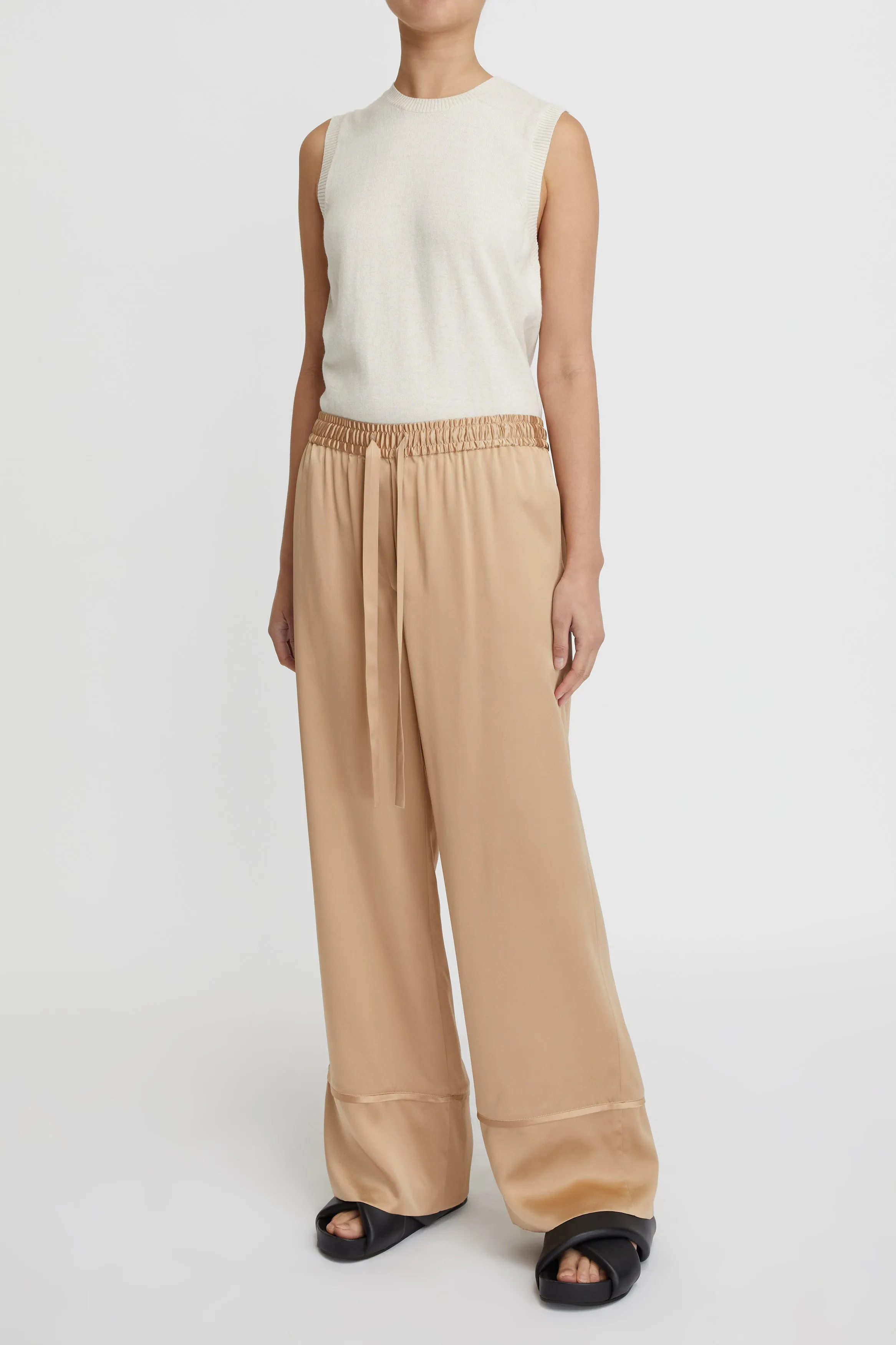 Stella Silk Satin Pant