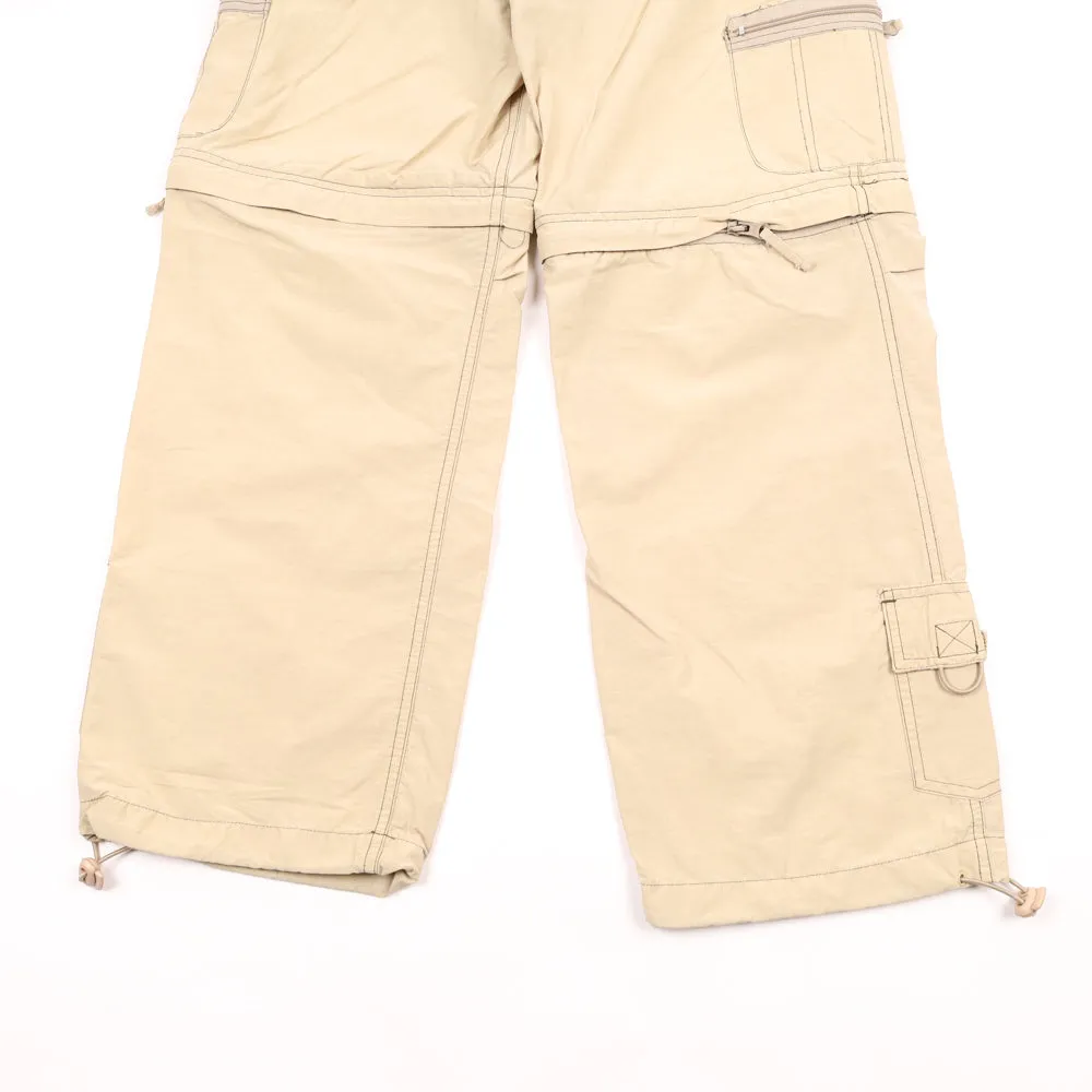 Vintage Convertible 4 Pocket Cargo Pants - Womens Small