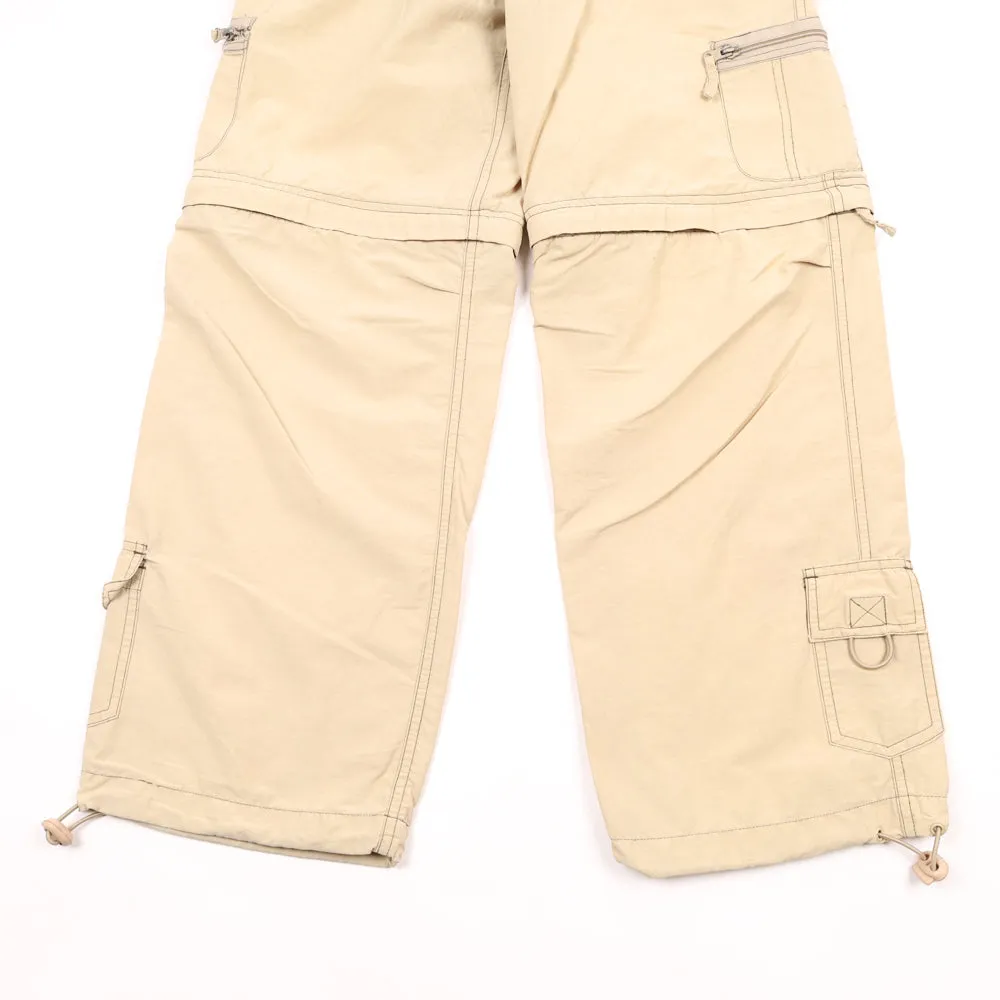 Vintage Convertible 4 Pocket Cargo Pants - Womens Small