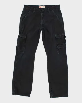 Vintage Men's Black Wrangler Cargo Pants - W30 L30