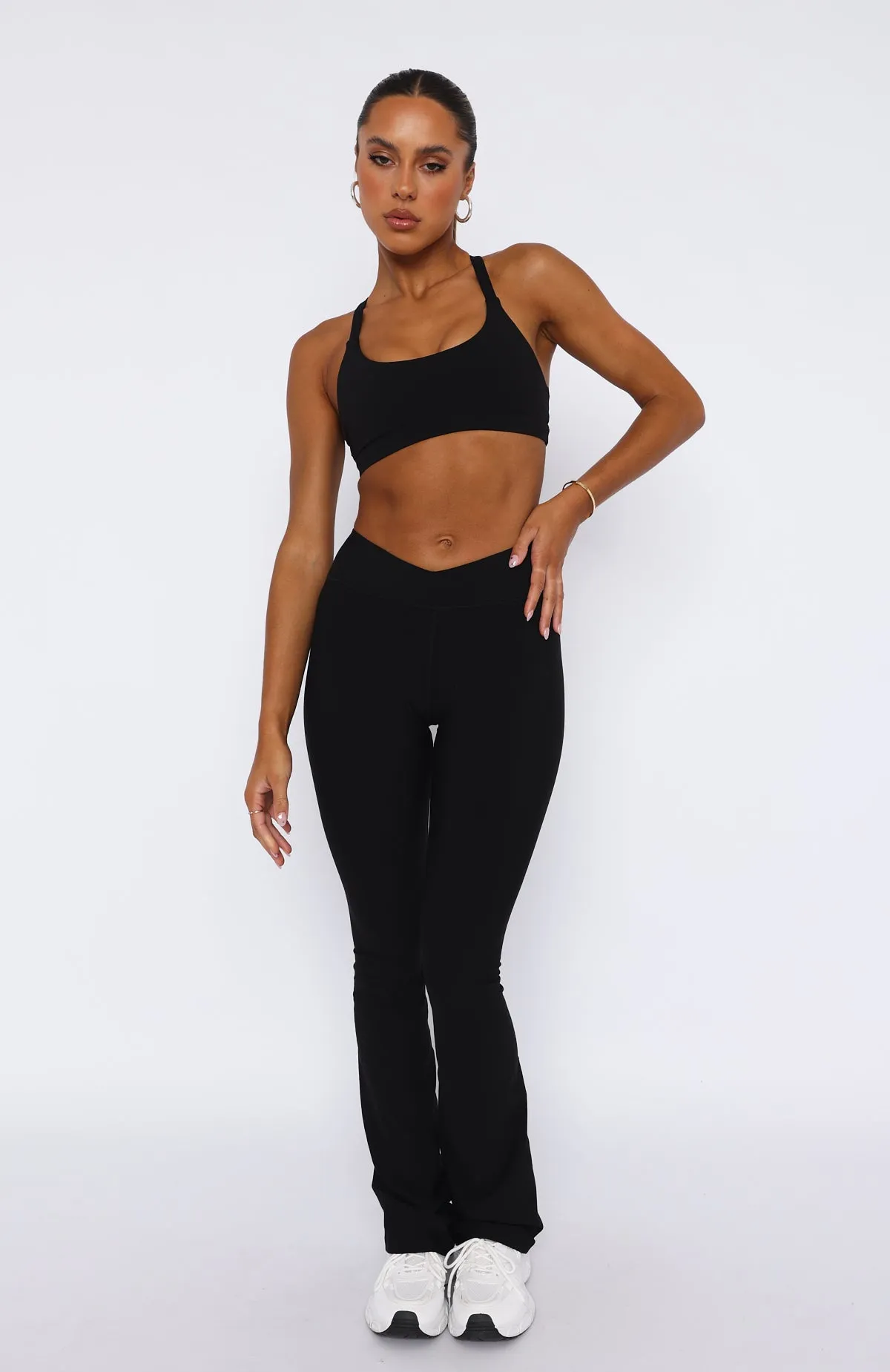 Wellness Flare Leggings Black