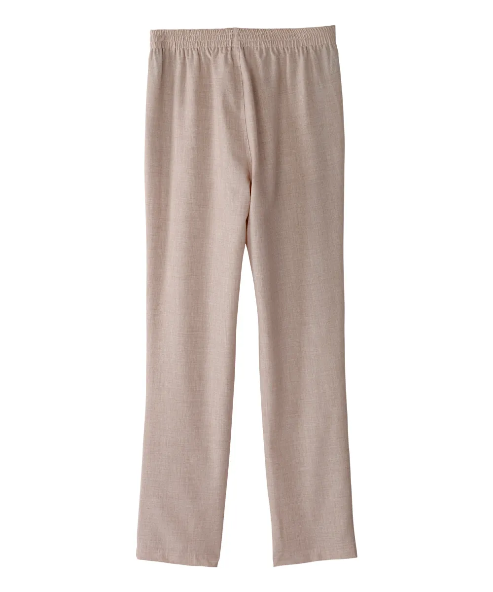 Women's Side Zipper Linen Pants